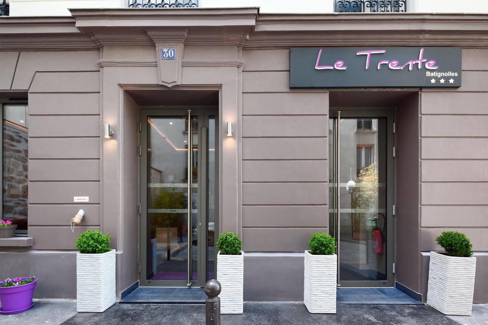 Hotel Le Trente París Exterior foto